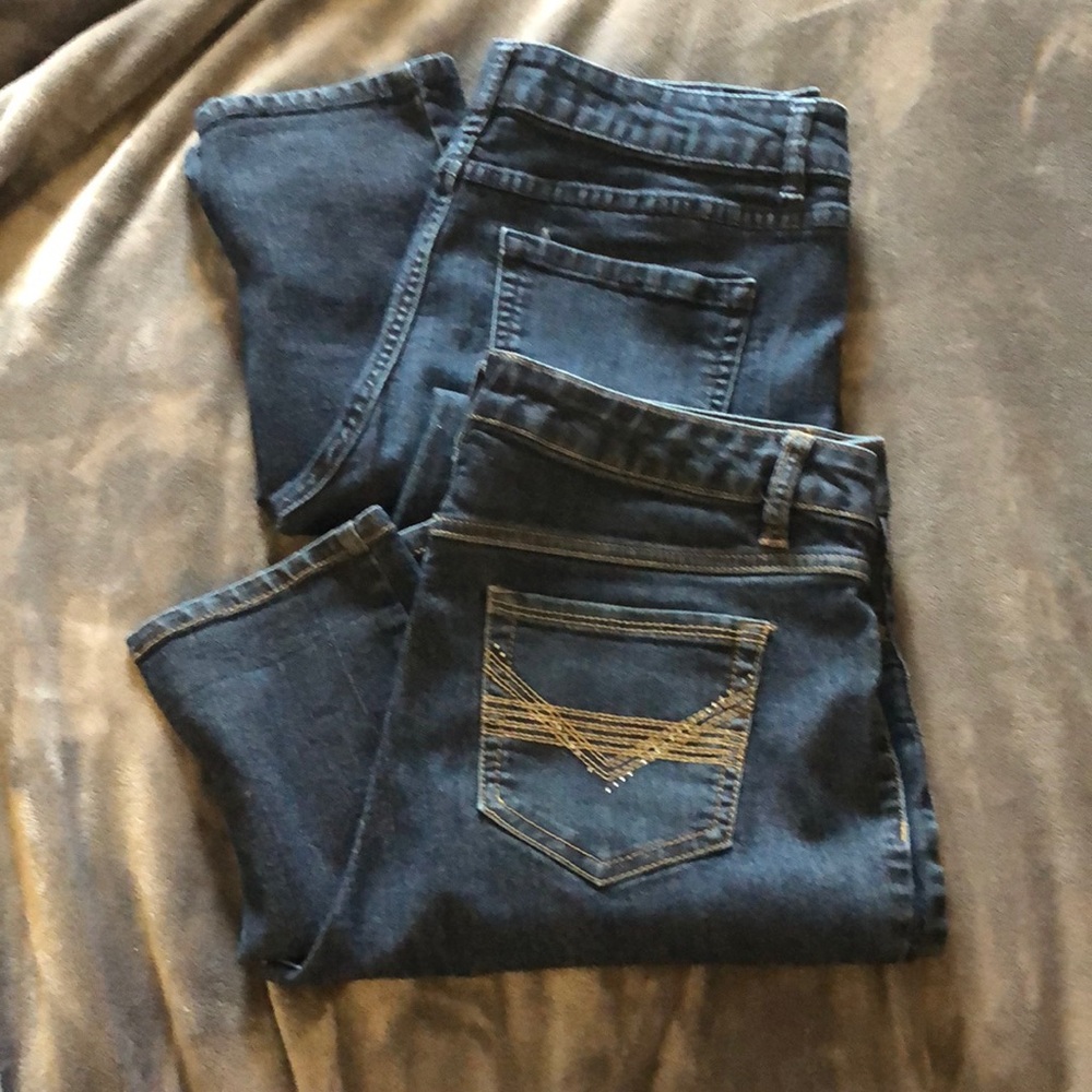 2 pairs Sz 10 Denim